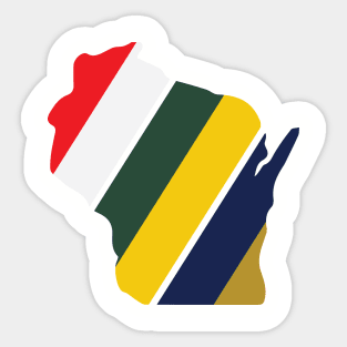 WISCONSIN-COLORS Sticker